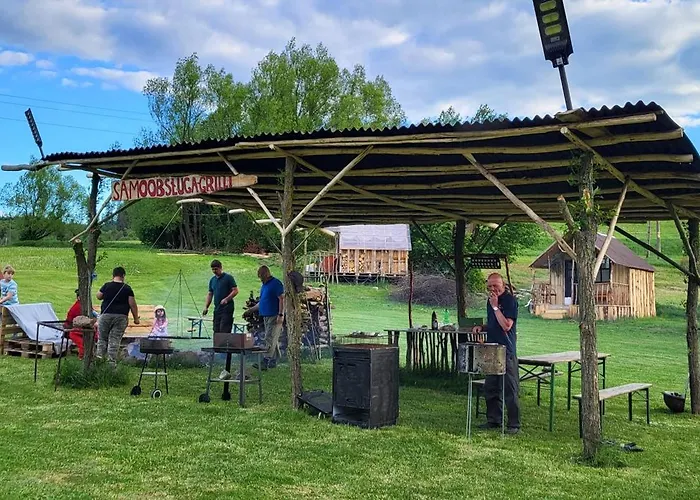 Altana Letnia Nr1 - Herbergerowka Na Wsi Hytte *